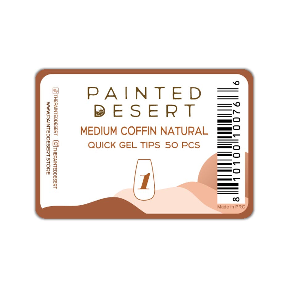 SINGLE SIZES Medium Coffin Natural