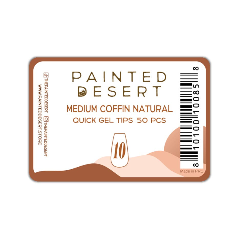 SINGLE SIZES Medium Coffin Natural
