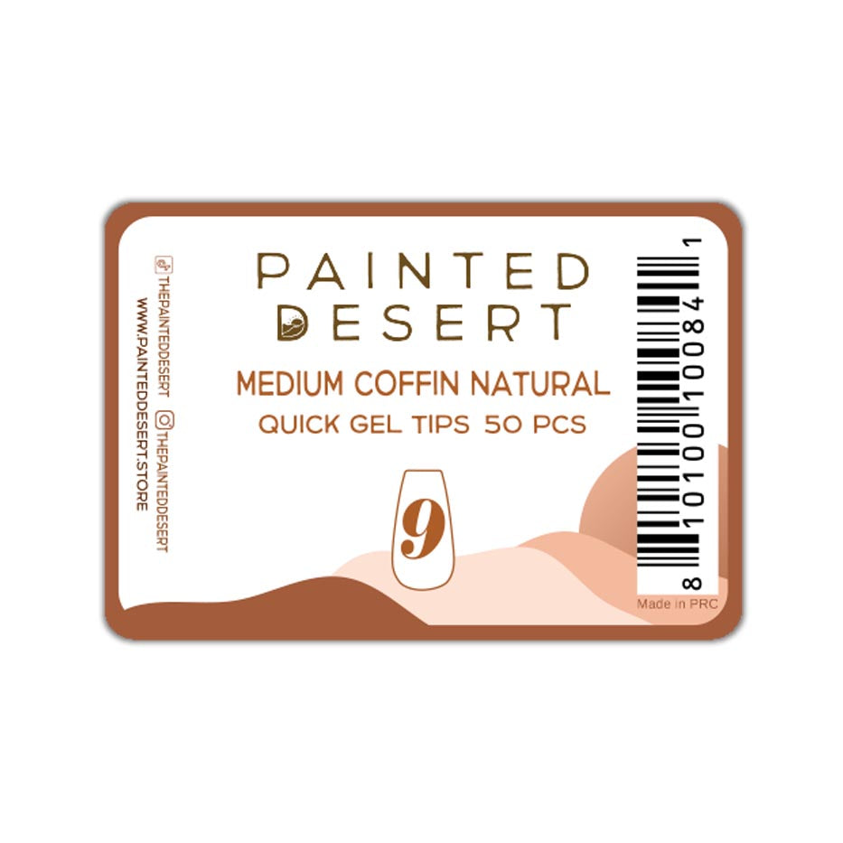 SINGLE SIZES Medium Coffin Natural